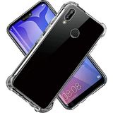 Caseart Huawei P20 Lite ile Uyumlu Kapak Köşe Korumalı Airbag Antishock Şeffaf Silikon Kılıf