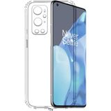 Caseart One Plus 9 Pro ile Uyumlu Kapak Kamera Korumalı Şarj Yeri Tıpalı Şeffaf Silikon Kılıf - OnePlus 9 Pro