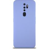 Caseart Oppo A5 2020 Kapak Içi Kadife Kamera Korumalı Lansman Silikon Kılıf - Lila