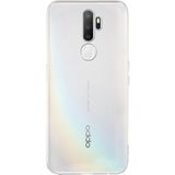 Caseart Oppo A9 2020 Kapak 1mm Süper Silikon Şeffaf Kılıf