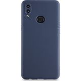CaseArt Samsung Galaxy A10S Kılıf Kamera Korumalı Premier Silikon Kapak - Lacivert