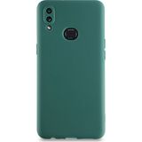CaseArt Samsung Galaxy A10S Kılıf Kamera Korumalı Premier Silikon Kapak - Yeşil