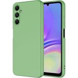 Caseart Samsung Galaxy A25 Kapak Içi Kadife Kamera Korumalı Lansman Silikon Kılıf - Açık Yeşil