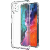 Caseart Samsung Galaxy M22 Kapak Kamera Korumalı Antişok Airbag Köşe Korumalı Silikon Şeffaf Kılıf