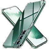 Caseart Samsung Galaxy S23 Plus Kapak Kamera Korumalı Airbag Antishock Köşe Korumalı Şeffaf Silikon Kılıf