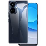 Caseart Tecno Camon 19 Pro Kapak 1mm Süper Silikon Şeffaf Kılıf