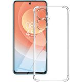 Caseart Tecno Camon 19 Pro Kapak Kamera Korumalı Airbag Antishock Köşe Korumalı Şeffaf Silikon Kılıf