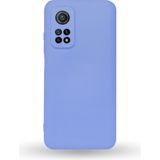 Caseart Xiaomi Mi 10T Pro Kapak Kamera Korumalı Içi Kadife Lansman Silikon Kılıf - Lila