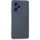 Caseart Xiaomi Poco X5 Pro 5g Kapak Içi Kadife Kamera Korumalı Lansman Silikon Kılıf - Petrol Mavisi