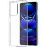 Caseart Xiaomi Redmi 12 Kapak 1mm Süper Silikon Şeffaf Kılıf