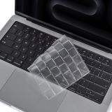CaseBuy MacBook Air M2 13.6 A2681, MacBook Pro 14 inç ve MacBook Pro 16 inç 2023 2022 2021 A2442 A2779 A2485 A2780 M2 M1 Pro/Max US Klavye Koruyucu için Premium Klavye Kılıfı - Şeffaf