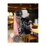 Caseji iPhone 11 Uyumlu Leoparlar Desen Baskı Kır Tutmayan Telefon Kılıfı