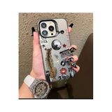 Caseji iPhone 13 Pro Max Uyumlu Disko Topu Baskı Desen Darbe Emici Telefon Kılıfı, Silikon, Renkli
