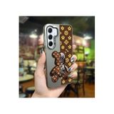 Caseji Samsung Galaxy A55 ile Uyumlu Robobaby Baskı Desen Darbe Emici Silikon Telefon Kılıfı