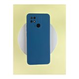 Caseji Xiaomi Redmi 10C Uyumlu İçi Kadifeli Lüx Kamera Korumalı Lansman Kılıf, Lacivert