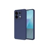 Caseji Xiaomi Redmi Note 13 Pro 5G ile Uyumlu, Kadifeli İç Yüzey, Kamera Korumalı Lansman Kılıf, Lacivert