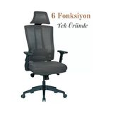 Casella Eden Fileli Yönetici Koltuğu | Ofis Koltuğu | Ergonomik, Şık Ve Fonksiyonel