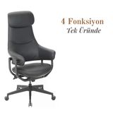 Casella Sue Döşemeli Yönetici Koltuğu | Ofis Koltuğu | Ergonomik, Şık Ve Fonksiyonel Sue 02