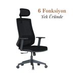 Casella Sunset Fileli Yönetici Koltuğu | Ofis Koltuğu | Ergonomik, Şık Ve Fonksiyonel