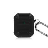 Casen Apple AirPods Armor Kılıfı, Siyah