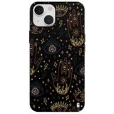 Casen iPhone 11 ile Uyumlu Silikon Kılıf, Siyah, Gözlü Tasarım, Kamera Korumalı