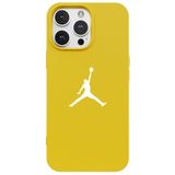 Casen iPhone 11 Pro Max ile Uyumlu Sarı Lansman Renkli Silikon Premium Basketbol Kılıf, ip-11-pro-max