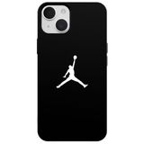 Casen iPhone 14 ile Uyumlu Siyah Lansman Renkli Silikon Premium Basketbol Kılıf, ip-14