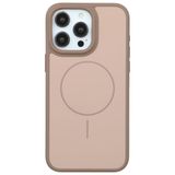 Casen iPhone 15 Pro Max ile Uyumlu Kahve MagSafe Destekli Darbe Emici Kamera Koruma Kılıf