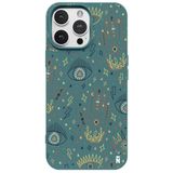 Casen iPhone 15 Pro Max ile Uyumlu Silikon Kılıf, Haki, Kamera Korumalı, I'm Mysterious Tasarımlı