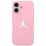 Casen iPhone 17 ile uyumlu Pembe Lansman Renkli Silikon Premium Basketbol Kılıf, ip-17