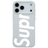 Casen iPhone 17 Pro Beyaz Lansman Sup Tasarımlı Renkli Silikon Kılıfı