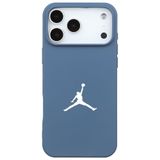 Casen iPhone 17 Pro ile Uyumlu Mavi Lansman Renkli Silikon Premium Basketbol Kılıf, ip-17-pro