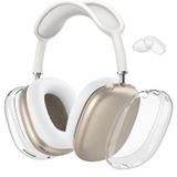 CaseOnn Apple AirPods Max 2 / AirPods Max Kılıf Transparan Silikon Koruyucu Kapak Şeffaf [Airpods Max/Max2 ile Uyumlu]