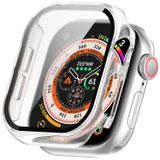 CaseOnn Apple Watch Series 7 41mm Kılıf Tam Korumalı Ekran Koruyuculu Sert Bumper Kasa Şeffaf [Apple Watch Series 7 41mm ile Uyumlu]