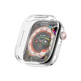 CaseOnn Apple Watch Series 9 45mm Kılıf Ekran Korumalı 360 Tam Koruma Şeffaf