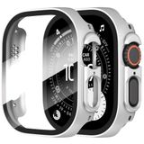CaseOnn Apple Watch Ultra 2 49mm Kılıf Tam Korumalı Ekran Koruyuculu Sert Bumper Kasa Gümüş [Apple Watch Ultra 2 49mm ile Uyumlu]