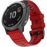 Caseonn Garmin Instinct 3 - 45 mm Amoled Kordon Quickfit Premium Spor Kayış Kırmızı