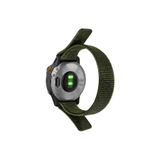CaseOnn Garmin Instinct 3 – 50 mm, AMOLED, Tactical Edition Kordon Hasır Kumaş UltraFit Nylon Yedek Kayış Ko
