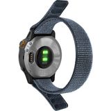 CaseOnn Garmin Instinct 3 – 50 Mm, Solar, Tactical Edition Kordon Hasır Kumaş Ultrafit Nylon Yedek Kayış Gri