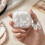 CaseOnn Huawei FreeBuds SE 2 Kılıf Figürlü 3D Kelebek Şeffaf [Freebuds SE 2 ile Uyumlu]