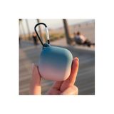 CaseOnn Kılıf Duo Aurora Koruma Mavi Pembe Mavi - Pembe Galaxy Buds 2 - Buds 2 Pro ile uyumlu