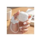 CaseOnn Kılıf Figürlü 3D Kelebek Şeffaf Şeffaf Galaxy Buds FE - Buds Core ile uyumlu