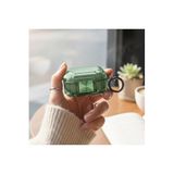 CaseOnn Kılıf Transparan Emniyet Kilitli Yeşil Yeşil Galaxy Buds 2 - Buds 2 Pro ile uyumlu