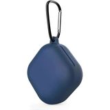 Caseonn Samsung Galaxy Buds 2 - Buds 2 Pro Kılıf Askı Aparatlı Mat Silikon Koyu Mavi