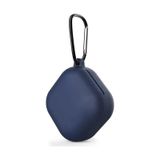 Caseonn Samsung Galaxy Buds 2 - Buds 2 Pro Kılıf Askı Aparatlı Mat Silikon Lacivert