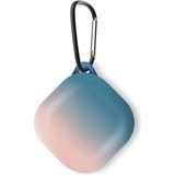 Caseonn Samsung Galaxy Buds 2 - Buds 2 Pro Kılıf Duo Aurora Koruma Mavi Pembe - Mavi - Pembe
