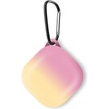 Caseonn Samsung Galaxy Buds 2 - Buds 2 Pro Kılıf Duo Aurora Koruma Pembe Sarı - Pembe - Sarı