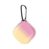 Caseonn Samsung Galaxy Buds 2 - Buds 2 Pro Kılıf Duo Aurora Koruma Pembe Sarı