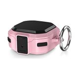 Caseonn Samsung Galaxy Buds 2 - Buds 2 Pro Kılıf Güvenlik Kilitli Military Tank Pembe