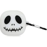 Caseonn Samsung Galaxy Buds 2 Pro Kılıf Karakter Figürlü Jck Skellingtn - Şeffaf - Beyaz